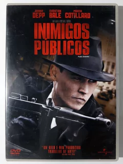 DVD Inimigos Públicos Johnny Depp Christian Bale Marion Cotillard Original