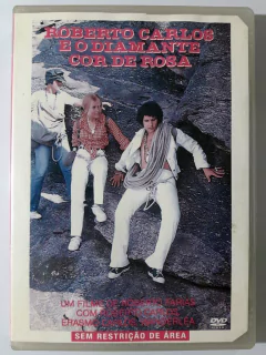 DVD Roberto Carlos E O Diamante Cor De Rosa Erasmo Carlos Wanderléia Original