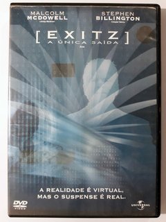 DVD Exitz A Única Saída Malcolm Mcdowell Stephen Billington Christopher Simpson Original