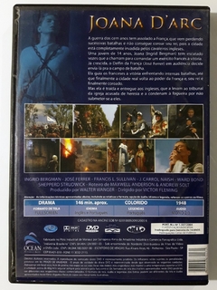 DVD Joana D'arc 1948 Ingrid Bergman Francis L. Sullivan  J. Carrol Naish Original B - comprar online