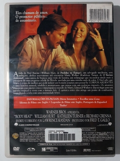 DVD Corpos Ardentes Body Heat Willian Hurt Khathleen Turner Original (Esgotado) - comprar online