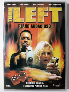 DVD Plano Audacioso Turn Left Chris Bland Origina Raro