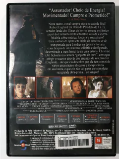 DVD O Fantasma Da Ópera Robert Englund Dwight H. Little Original - comprar online