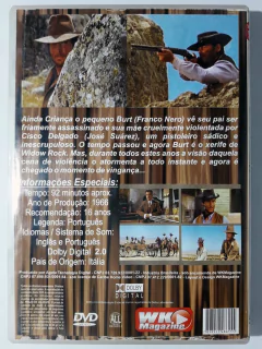 Dvd Texas Adios 1966 Franco Nero José Suárez Ferdinando Baldi Original na internet