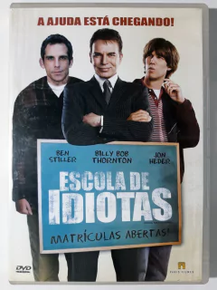 Dvd Escola De Idiotas Ben Stiller Billy Bob Thoornton Jon Heder Original