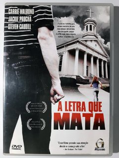 DVD A Letra Que Mata Steven Caudill Carrie Walrond Original
