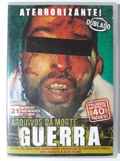 DVD Arquivos Da Morte Guerra Original Documentário