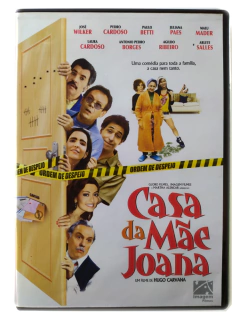 Dvd Casa Da Mãe Joana José Wilker Juliana Paes Malu Mader Original Arlete Salles Pedro Cardoso Hugo Carvana