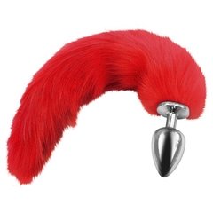 Plug Anal Aço Inoxidável Metal Cauda Raposa Rabo Lobo Sexy Anatômico - comprar online