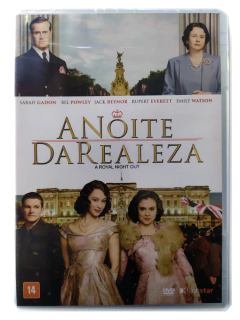 DVD A Noite da Realeza Sarah Gadon Emily Watson Novo Original Bel Powley Jack Reynor Rupert Everett Julian Jarrold