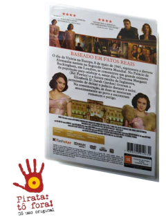 DVD A Noite da Realeza Sarah Gadon Emily Watson Novo Original Bel Powley Jack Reynor Rupert Everett Julian Jarrold - comprar online