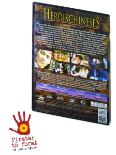 DVD Heróis Chineses John Zhang Lei La Kong Dragon Hero Original Chinese Heroes Douglas Kung - comprar online