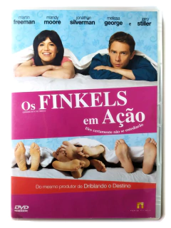 DVD Os Finkels Em Ação Martin Freeman Mandy Moore Original Jonathan Silverman Melissa George Jonathan Newman