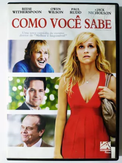 DVD Como Você Sabe Owen Wilson Paul Rudd Reese Witherspoon