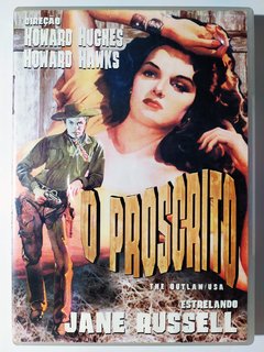 DVD O Proscrito Jane Russell The Outlaw Gold Western 1943