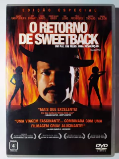 DVD O Retorno de Sweetback Mario Van Peebles Joy Bryant Original Baadasssss! Edição Especial