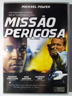 DVD Missão Perigosa Michael Power Hakeem Kae Kazim Original Critical Assignment Marc Gracie