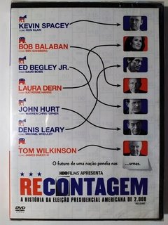 DVD Recontagem Kevin Spacey John Hurt Laura Dern Novo Original Bob Balaban Recount Jay Roach