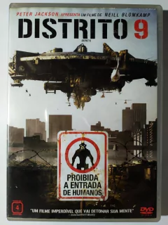 DVD Distrito 9 Peter Jackson Neill Blomkamp Sharlto Copley Original
