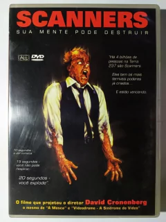 DVD Scanners Sua Mente Pode Destruir David Cronenberg 1981 Original