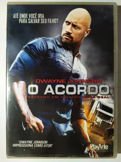 DVD O Acordo Dwayne Johnson Jon Bernthal Barry Pepper Original The Rock Ric Roman Waugh