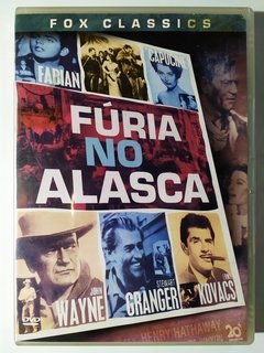 DVD Fúria No Alasca John Wayne Stewart Granger Capucine 1960 Original Fabian North to Alaska