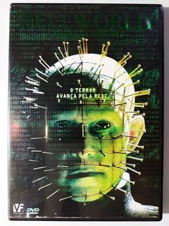 DVD Hellworld O Mundo Do Inferno Hellraiser 8 Doug Bradley Original Lance Henriksen Rick Bota