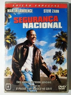 DVD Segurança Nacional Martin Lawrence Steve Zahn Original Dennis Dugan