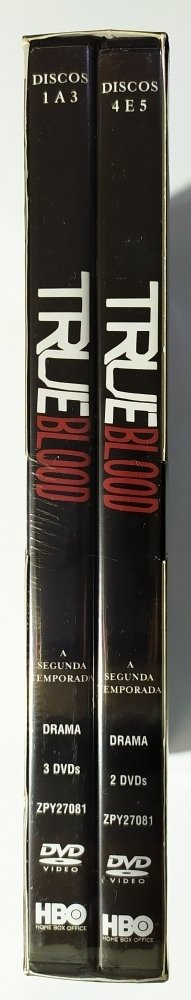DVD True Blood A Segunda Temporada Completa Novo Original Anna Paquin Stephen Moyer - Loja Facine