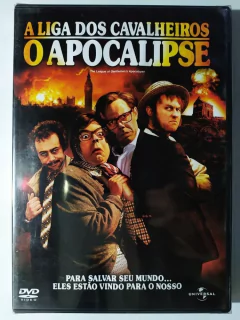 DVD A Liga Dos Cavalheiros O Apocalipse Mark Gatiss Novo Original Steve Bendelack