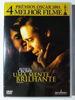 Dvd Uma Mente Brilhante Russell Crowe Jennifer Connell Original - Loja Facine