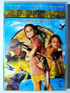 DVD A Ilha Da Imaginação Abigail Breslin Jodie Foster Original Nim's Island Gerard Butler
