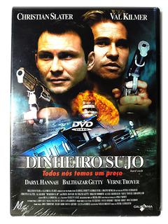 DVD Dinheiro Sujo Christian Slater Val Kilmer Hard Cash Novo Original Keith Samples