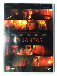 DVD O Jantar Richard Gere Laura Linney Steve Coogan Novo Original Oren Moverman