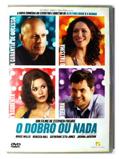 DVD O Dobro Ou Nada Bruce Willis Catherine Zeta Jones Original Lay The Favorite Stephen Frears