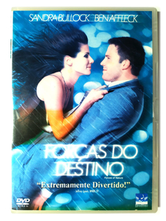 DVD Forças Do Destino Sandra Bullock Ben Affleck 1999 Original Forces Of Nature Bronwen Hughes