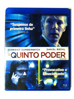 Blu-Ray O Quinto Poder Benedict Cumberbatch Daniel Bruhl Original The Fifth Estate Bill Condon