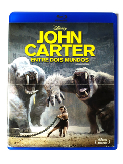 Blu-Ray John Carter Entre Dois Mundos Taylor Kitsch Disney Original Andrew Stanton