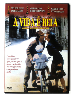 Dvd A Vida É Bela Roberto Benigni Nicolletta Braschi Original