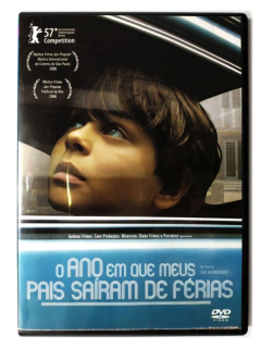 DVD O Ano Em Que Meus Pais Sairam de Férias Cao Hamburger Original Nacional
