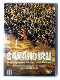 DVD Carandiru Rodrigo Santoro Milton Gonçalves Hector Babenco Original Drauzio Varella
