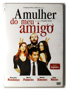 DVD A Mulher Do Meu Amigo Marcos Palmeira Mariana Ximenes Original Otavio Muller Claudio Torres