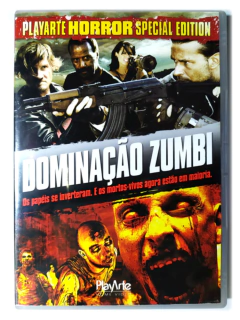 Dvd Dominação Zumbi Johnny Gel Alicia Clark Ryan Thompson Original PlayArte Horror Special Edition