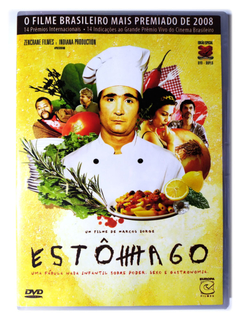 DVD Estômago João Miguel Fabiula Nascimento Marcos Jorge Original