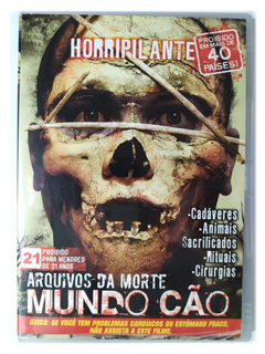 DVD Arquivos da Morte Mundo Cão Original Documentário