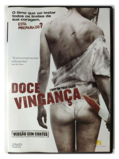 DVD Doce Vingança Sarah Butler Jeff Branson Sem Cortes Original Versão I Spit On Your Grave Steven R Monroe