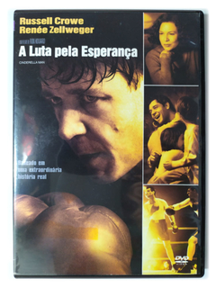 DVD A Luta Pela Esperança Russell Crowe Renee Zellweger Original Cinderella Man Ron Howard