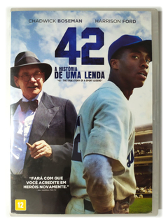 Dvd 42 A História De Uma Lenda Harrison Ford Chadwick Boseman Original Brian Helgeland (Esgotado 2)