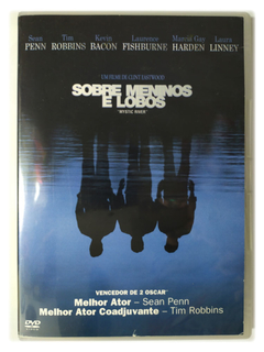 DVD Sobre Meninos e Lobos Sean Penn Tim Robbins Kevin Bacon Original Clint Eastwood Mystic River