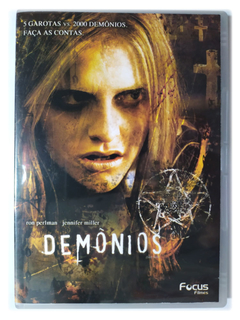 DVD Demônios Ron Perlman Jennifer Miller 5ive Girls Original Warren P. Sonoda